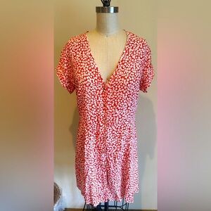 Capulet Mabel Mini Dress in Tangerine Floral Size Small